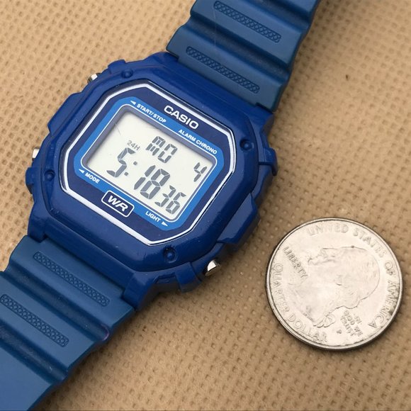 Casio Men Watch Blue Band 3224 108WH Multi Functio - Picture 8 of 10